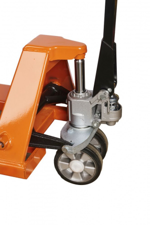 Тележка гидравлическая 2500 кг 1150 мм резиновые колеса TOR AC (серия G)