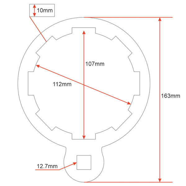 JTC Ключ для замены топливного фильтра JTC
