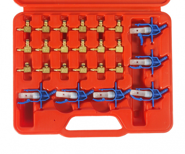 JTC Адаптеры для измерителя расхода топлива JTC-4776 (COMMON RAIL) 24 предмета JTC