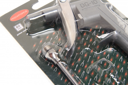 Пистолет RF-DG-10-3 обдувочный (сопло 80мм), в блистере ROCKFORCE /1