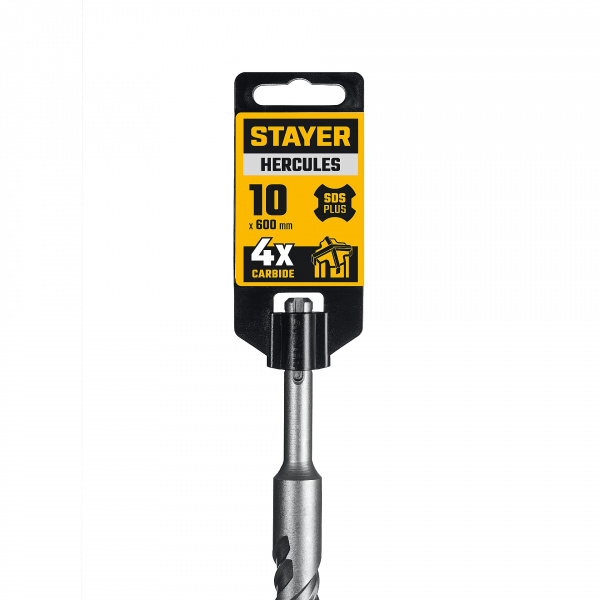 STAYER HERCULES-4Х 10x600 мм, SDS-plus бур (29290-600-10)