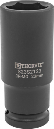 S23S2123 Головка торцевая ударная глубокая 1/2"DR, 23 мм