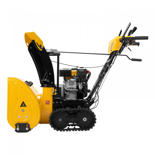 Бензиновая снегоуборочная машина SBM 610DT PRO, 212cc, гусеницы, эл.старт, блок. дифф. Denzel 