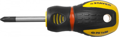STAYER ProTech, PH1 x 38, отвертка, Professional (25132-1-38)