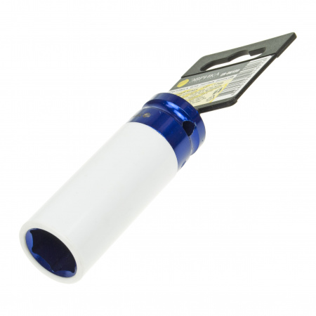 Головка 17мм 1/2" для литых дисков с защитным кожухом на пластиковом держателе (L-80мм) ЭВРИКА ER-86130 /1/50