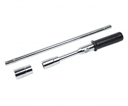 Ключ балонный 17,19,21,23мм 1/2" RF-681S крестовой сборный 5пр., в кейсе ROCKFORCE /1/20