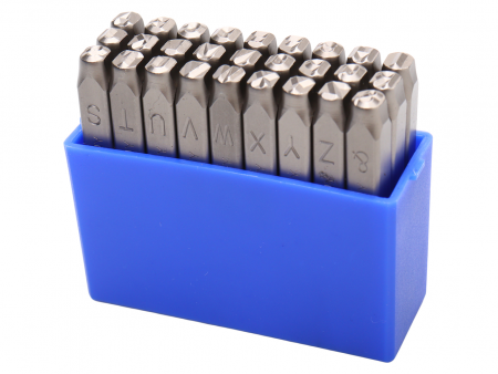 JTC Клейма буквенные латиница 5мм (HRC 60+-2° DIN 1451) (старый артикул JTC-JW0914-5) JTC