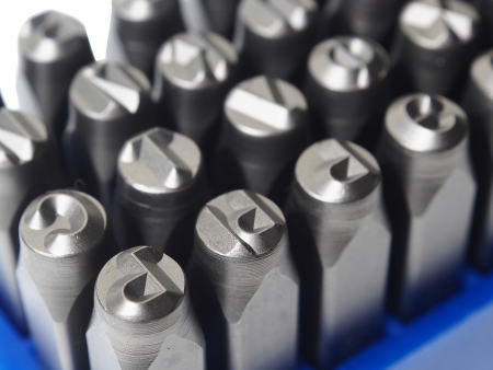 JTC Клейма буквенные кириллица 4мм (HRC 60+-2° DIN 1451) JTC