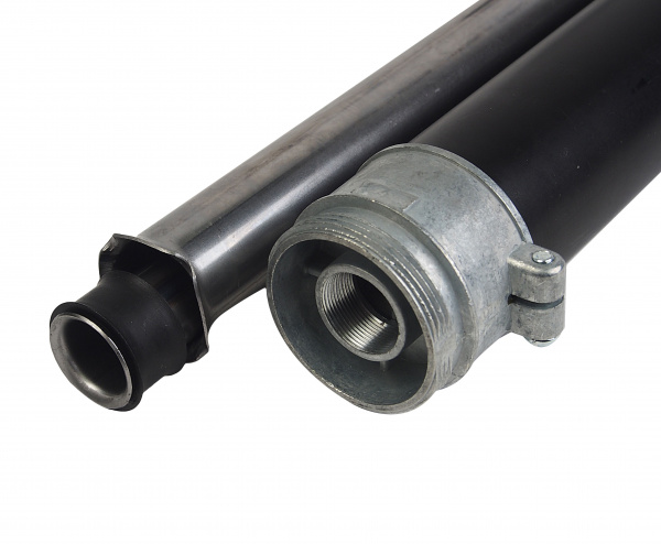 Насос RF-490B ручной рычажный телескопический с краником для раздачи масла на бочку (пр.-ть 340гр./ход, раб. t  -20+40гр.) ROCKFORCE /1/8