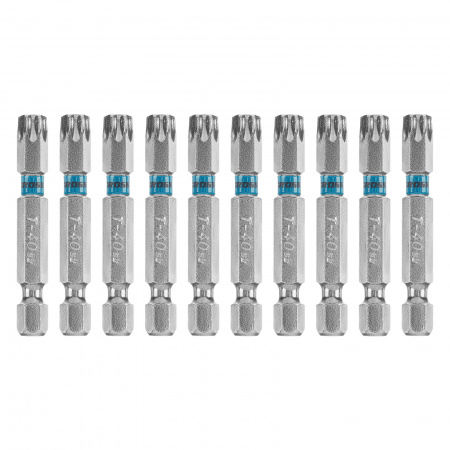 Бита Torx 40 х 50, сталь S2, 10 шт. Gross