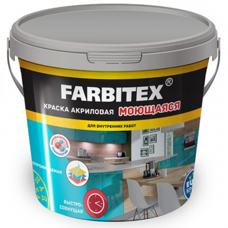 ВДК моющаяся  6,0кг FARBITEX (1)