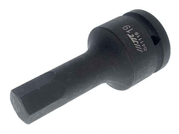 JTC Бита-головка 3/4" HEX Н19 ударная L=100мм JTC JTC Бита-головка 3/4" HEX Н19 ударная L=100мм JTC