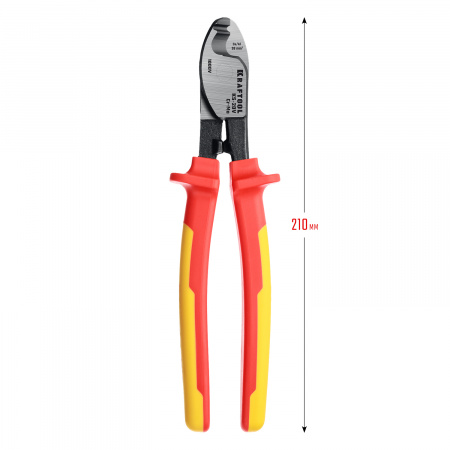 KRAFTOOL KS-20V, 1000 В, d 11мм, 200мм, диэлектрический кабелерез (23333-20V)