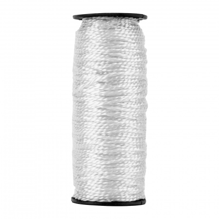 Шнур кручёный капроновый, 2 мм, L 50 м, на катушке, Россия Сибртех