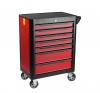 JTC Тележка инструментальная 7 секций красная JTC
