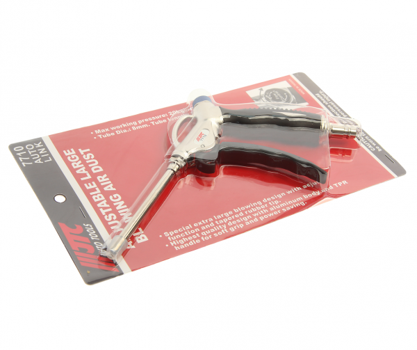 JTC Пистолет продувочный 110мм,8мм, рабочее давление до 20кг/кв.см (с функцией регулировки) JTC