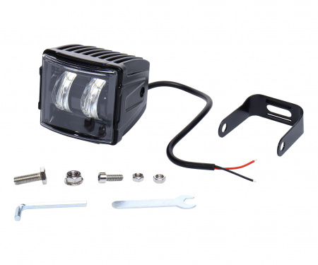 Фара рабочего света MIS-6D-24W квадратная 80x70мм 10-30V MISTAR /1/50