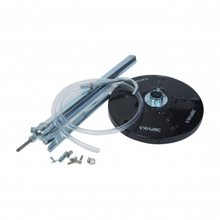 Нагнетатель масла ER-44492 ручной с телескопической трубкой (под бочки 20л; виниловый шланг: 121 см.; подача: 85 гр/1 нажатие) ЭВРИКА /1/4