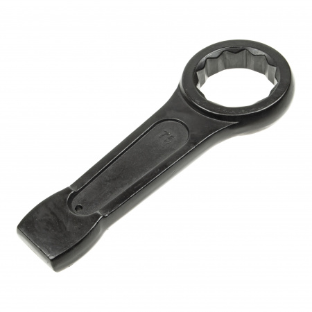 Ключ накидной  75мм ER-72075 ударный односторонний (L-337мм) ЭВРИКА /1/5