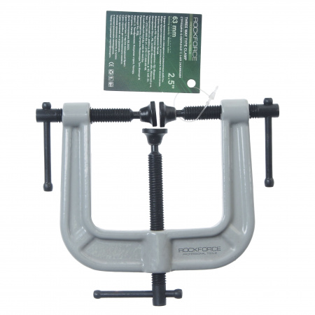 Струбцина RF-3331123 G-образная "Profi" с 3-мя зажимами 2.5"-63мм ROCKFORCE /1