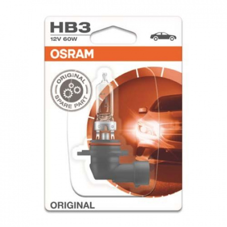 Автолампа HB3/9005 (60) P20d 12V (блистер) OSRAM /1/10/100
