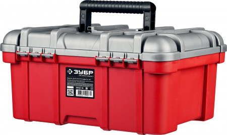 ЗУБР ИСТРА-16, 419 х 327 х 205 мм, (16″), Пластиковый ящик для инструментов, Профессионал (38132-16)