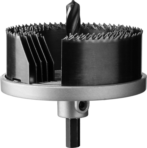 ЗУБР 5 шт, (60-73-80 х 42 мм), наборная кольцевая пила по дереву (29595-H5-32)