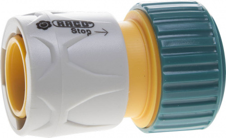 RACO Original, 3/4″, с автостопом, для шланга, из ABS пластика, быстросъёмный соединитель (4250-55206C)