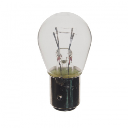 Автолампа P21/5W (BAY15d - двухконтактная) 12V БЭЛЗ /10/360