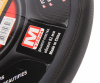 Оплетка руля MIS-2013LT04I (M) черная, со скошенным низом MISTAR /1/25