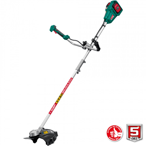 ЗУБР С1-18, 36 В, 35/25.5 см, 2х18 В АКБ (2 А·ч), бесщеточный триммер (ТАБ-365-22) 