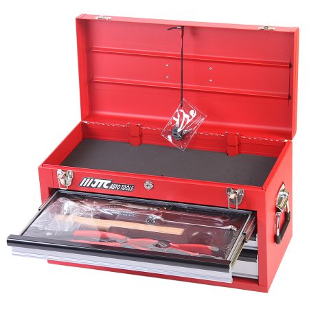 JTC Набор инструментов 66 предметов в переносном инструментальном ящике (3 лотка) JTC