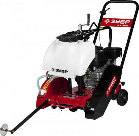 ЗУБР диск 350 мм, 115 мм макс. рез, бензиновый швонарезчик (резчик швов), Профессионал (ЗШБ-350) ЗУБР диск 350 мм, 115 мм макс. рез, бензиновый швонарезчик (резчик швов), Профессионал (ЗШБ-350)