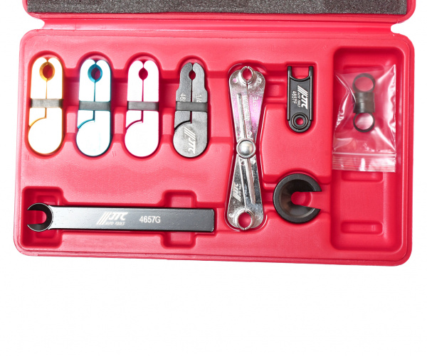 JTC Набор для разъединения трубопроводов систем кондиционирования,топливной 8 предметов в кейсе JTC