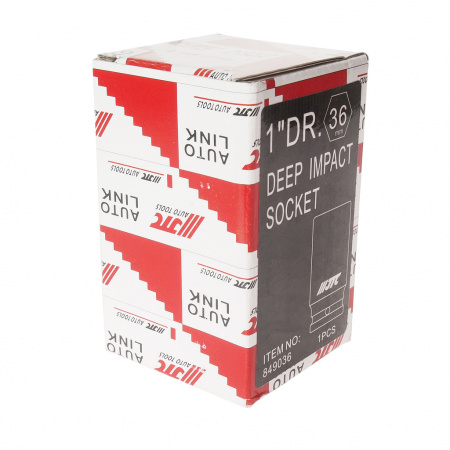 JTC Головка торцевая 1" 36мм ударная глубокая L=90мм JTC JTC Головка торцевая 1" 36мм ударная глубокая L=90мм JTC