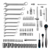 Набор инструментов, 1/4", 1/2", CrV, 120 зубьев, 82 предмета Gross
