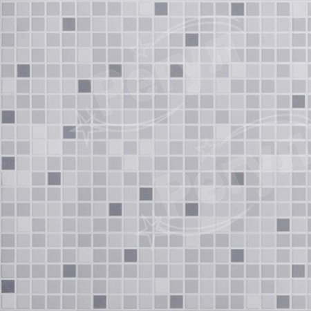 Панель стеновая ПВХ мозаика серый микс 0,96х0,48м Регул (10)