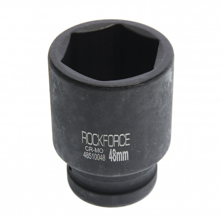 Головка торцевая  48мм 1" 6-гранная ударная удлиненная L=90мм ROCKFORCE RF-48510048 /1/30