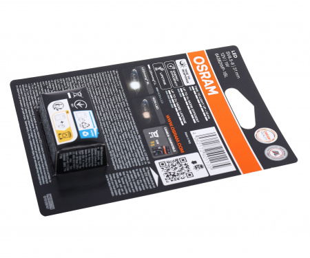 Автолампа C5W (SV8.5/8) LED 31мм (блистер, 1шт) 12V OSRAM /1/10/50