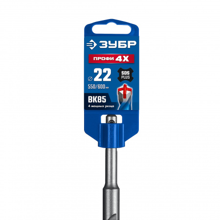 ЗУБР ПРОФИ-4Х 22x600 мм, SDS-plus бур (29313-600-22)