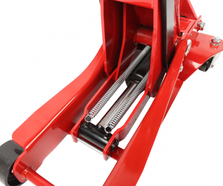 GTE Домкрат подкатной 4т 112-505мм двухпоршневой GTE