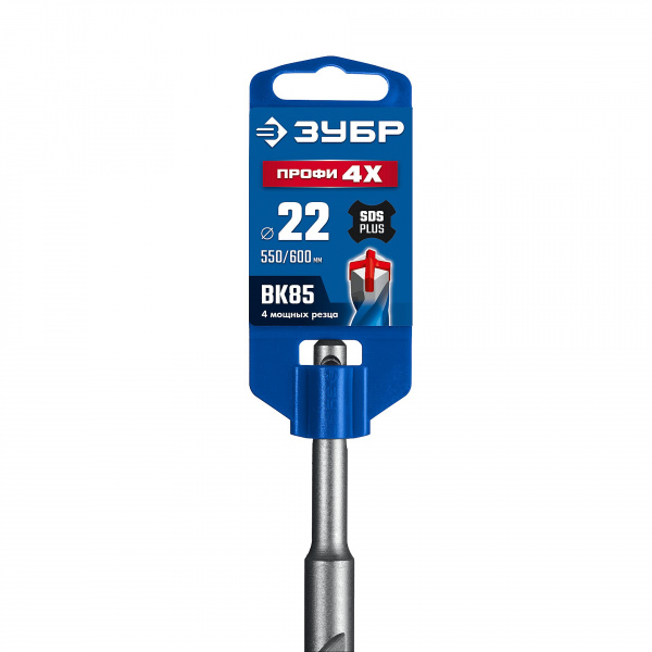 ЗУБР ПРОФИ-4Х 22x600 мм, SDS-plus бур (29313-600-22)