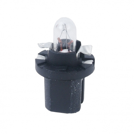 Автолампа BAX1.2W с черным патроном (B8.5d) 12V OSRAM /10/50 HIT